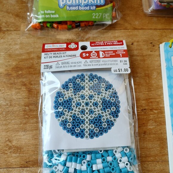 Perler Bead Collection- Beads, Books, Kits, Pegboards - Picture 7 of 13